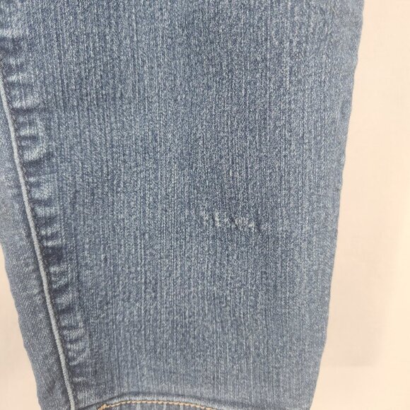 Torrid Jeggings Women's 16R 3 Button Stretch Mid Rise Ankle Distressed Denim - Picture 6 of 11